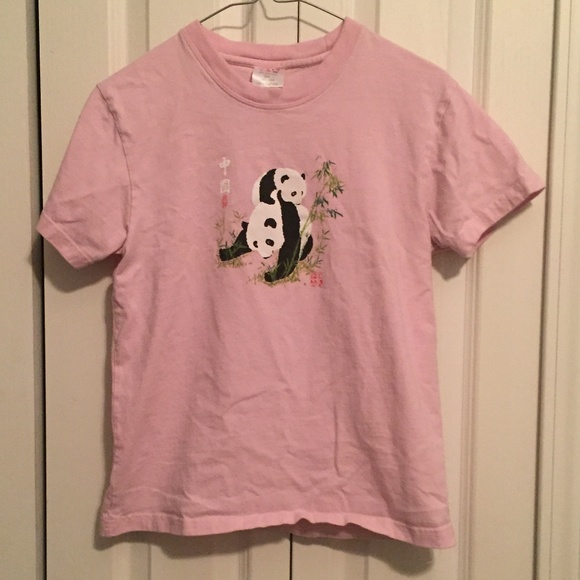 Pink Panda Tee - Picture 1 of 3